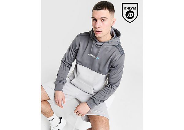 Adidas Originals Cutline Hoodie Grey- Heren Grey