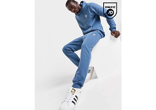 Adidas Originals Trefoil Essential Joggers Blue- Heren Blue