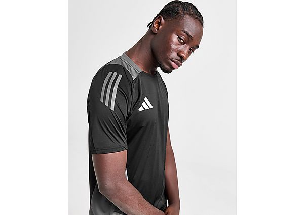 Adidas Tiro Competition T-Shirt Black Team Dark Grey- Heren Black Team Dark Grey