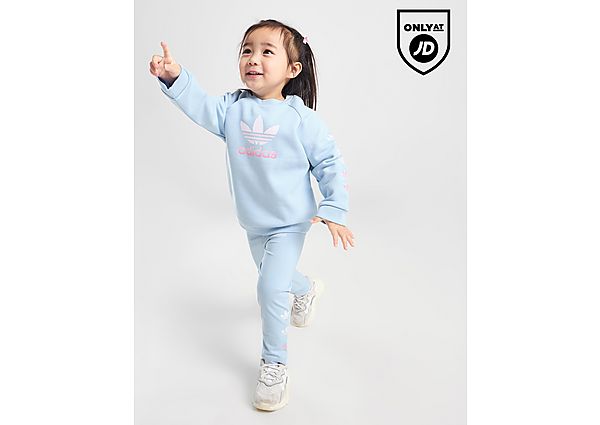 adidas Originals Repeat Trefoil Crew Tracksuit Infant - Mens, Blue
