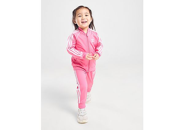 Adidas Originals SS Trainingspak Baby's Pink Fusion Kind Pink Fusion