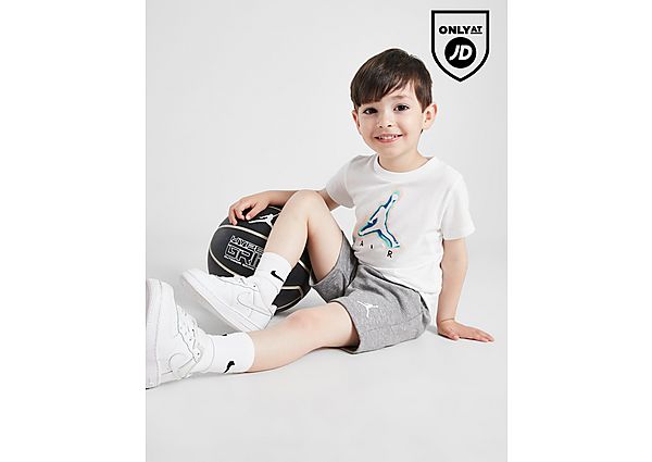 Jordan Air T-Shirt Shorts Set Infant White Kind White