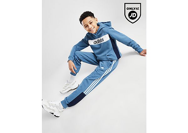 adidas Linear Logo Joggers Junior - Mens, Blue