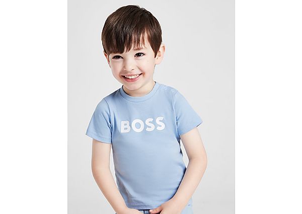 Boss Large Logo T-Shirt Infant Blue