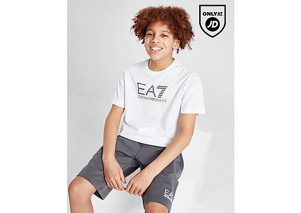 Emporio Ar i EA7 T-Shirt Shorts Set Junior White