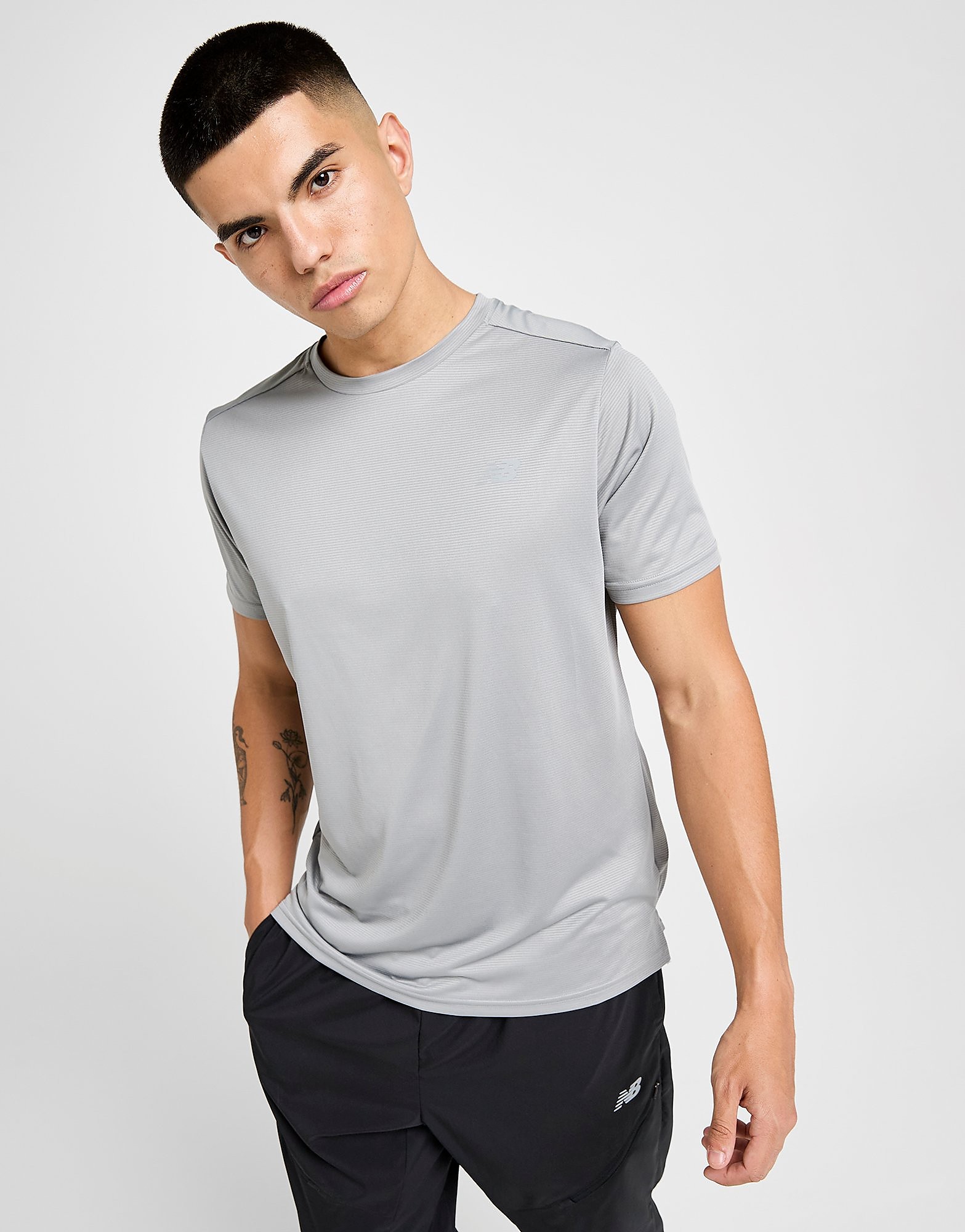 New Balance T shirt Essential Run Homme