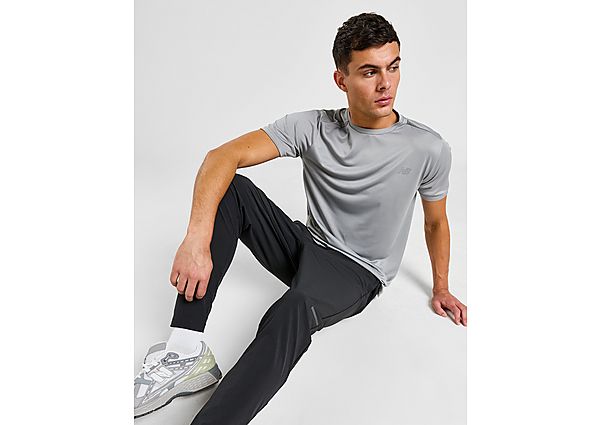 New Balance Essential Run T-Shirt Grey- Heren Grey