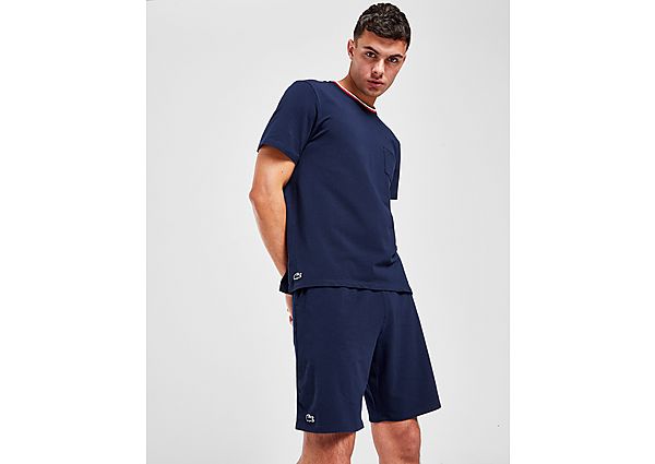 Lacoste Striped Collar T-Shirt, Navy