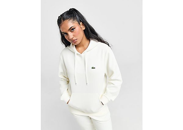 Lacoste Small Logo Hoodie, White