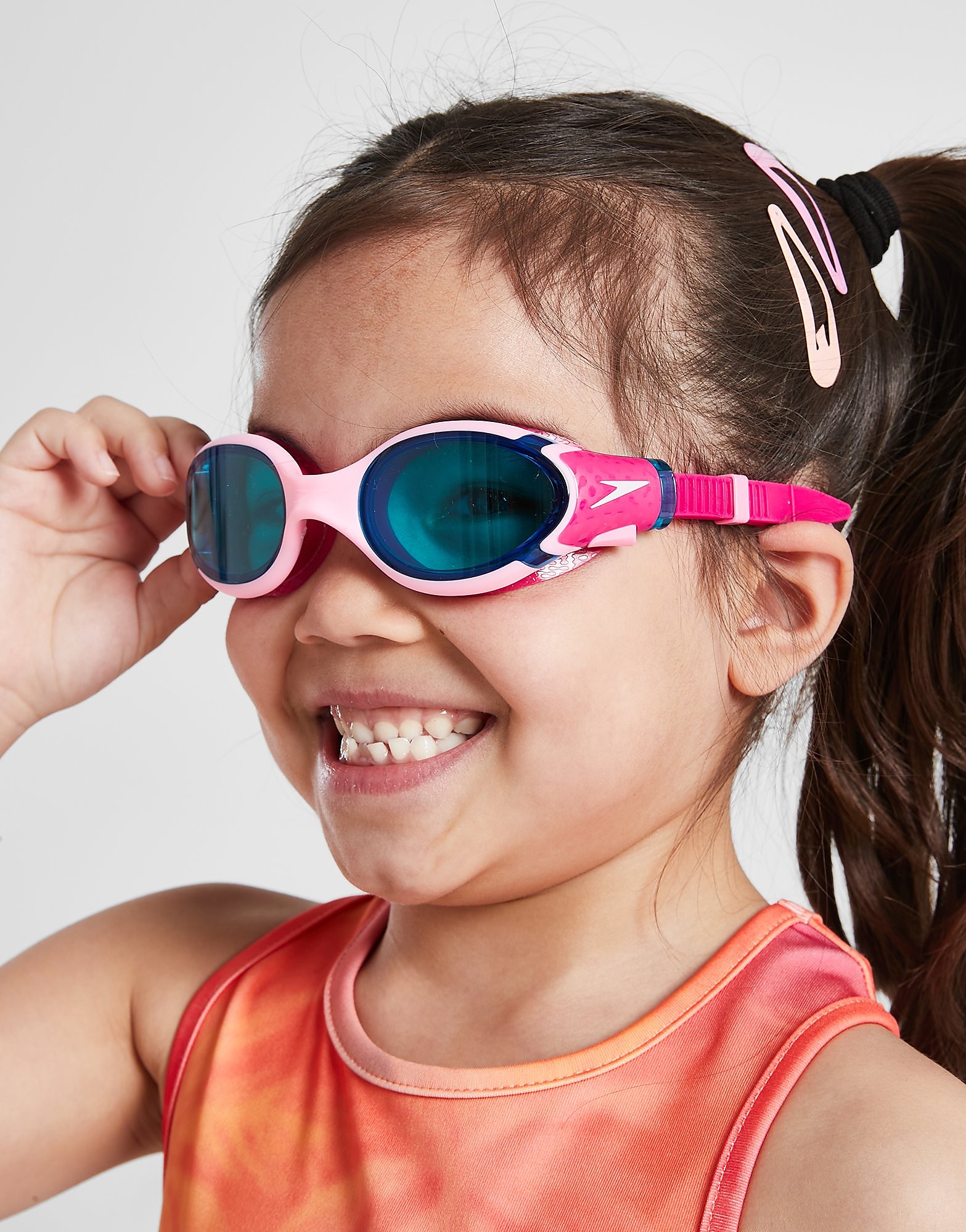 Biofuse Schwimmbrille Kinder, Rosa - unisex - Size: One Size