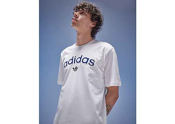 Adidas Originals Collegiate T-Shirt White- Heren White