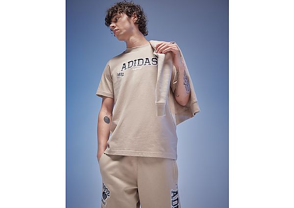 Adidas Originals Gradient T-Shirt Brown- Heren Brown