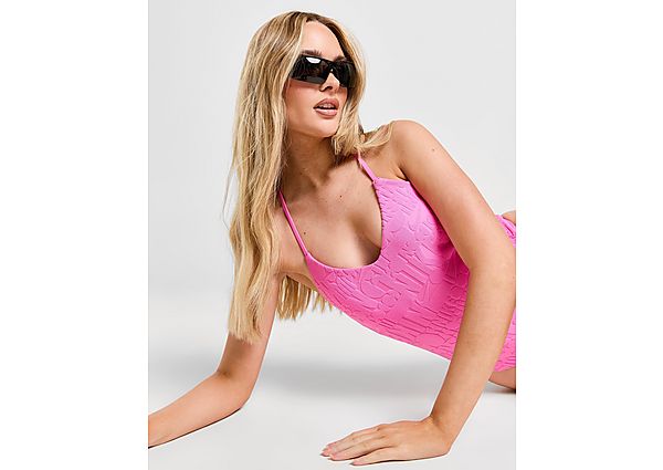 Nike Retro Swimsuit Pink- Dames Pink