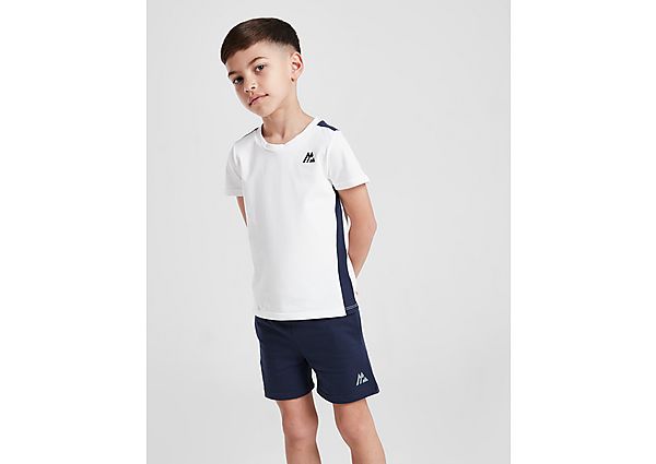 MONTIREX Descent T-Shirt Shorts Set Children White