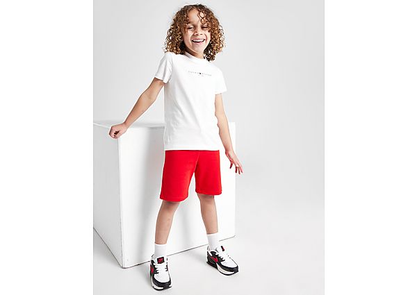 Tommy Hilfiger Essential T-Shirt Shorts Set Children White