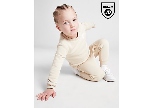 Nike Foundation Crew Tracksuit Infant Brown