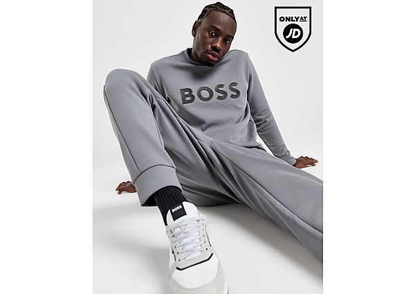 Boss Salbo Core Sweatshirt Grey- Heren Grey