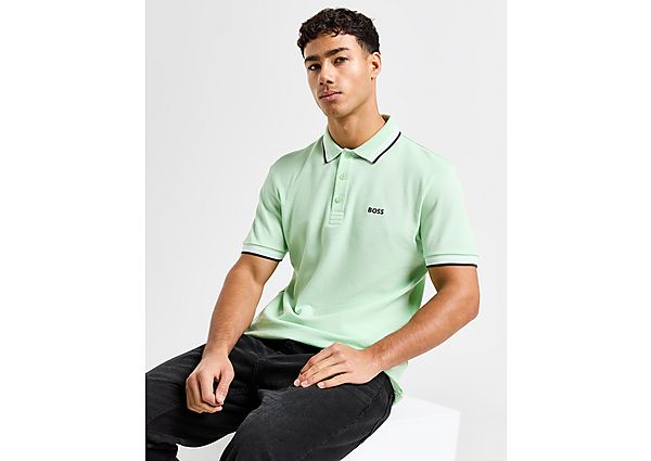 Boss Paddy Polo Shirt Green- Heren Green