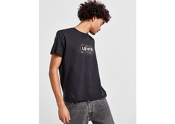 Levis LEVI'S Paint T-Shirt Black- Heren Black