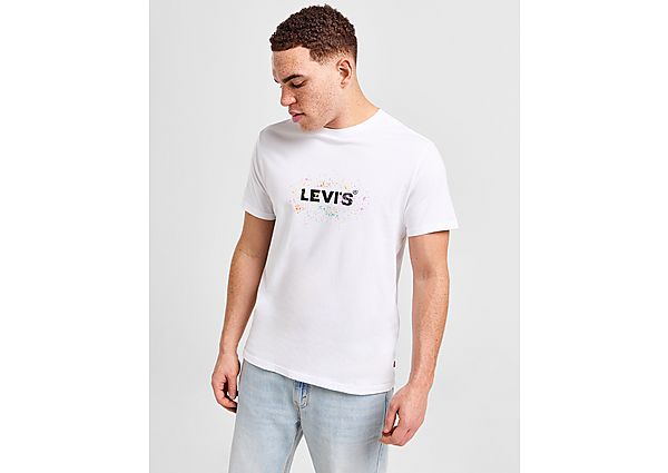 Levis LEVI'S Paint T-Shirt White- Heren White