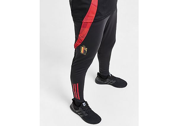 Adidas België Trainingsbroek Black Better Scarlet- Heren Black Better Scarlet