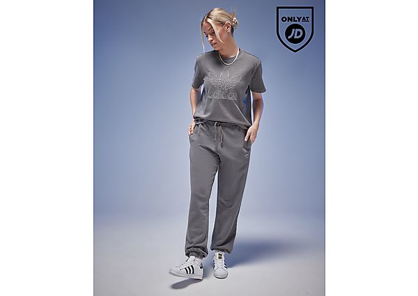 Adidas Originals Outline Wash Joggingbroek Grey- Dames Grey
