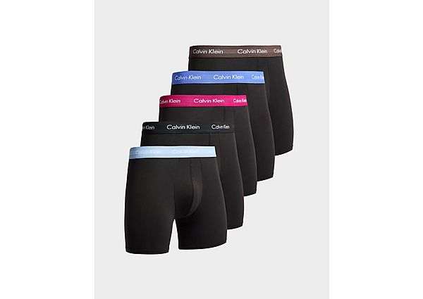 Calvin Klein Underwear 5-Pack Boxers - Mens, Black