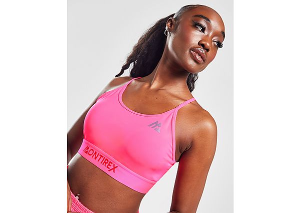 MONTIREX Icon Strappy Sports Bra Pink- Dames Pink