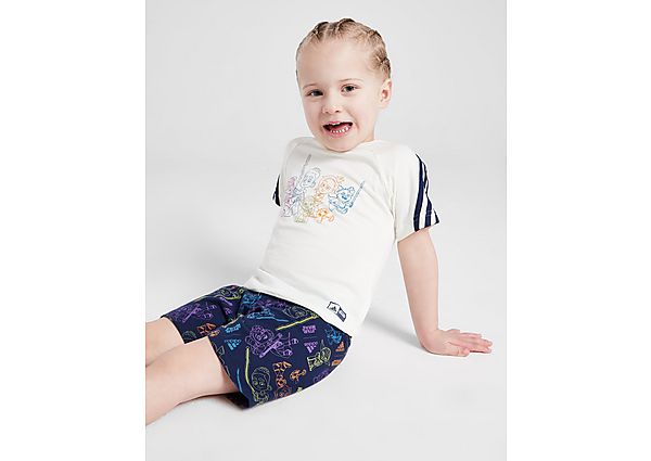 Adidas Star Wars Jedi T-Shirt Shorts Set Infant Off White Dark Blue Multicolor Off White Dark Blue Multicolor