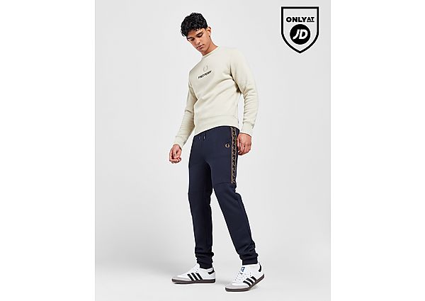 Fred Perry Tape Joggers Navy- Heren Navy