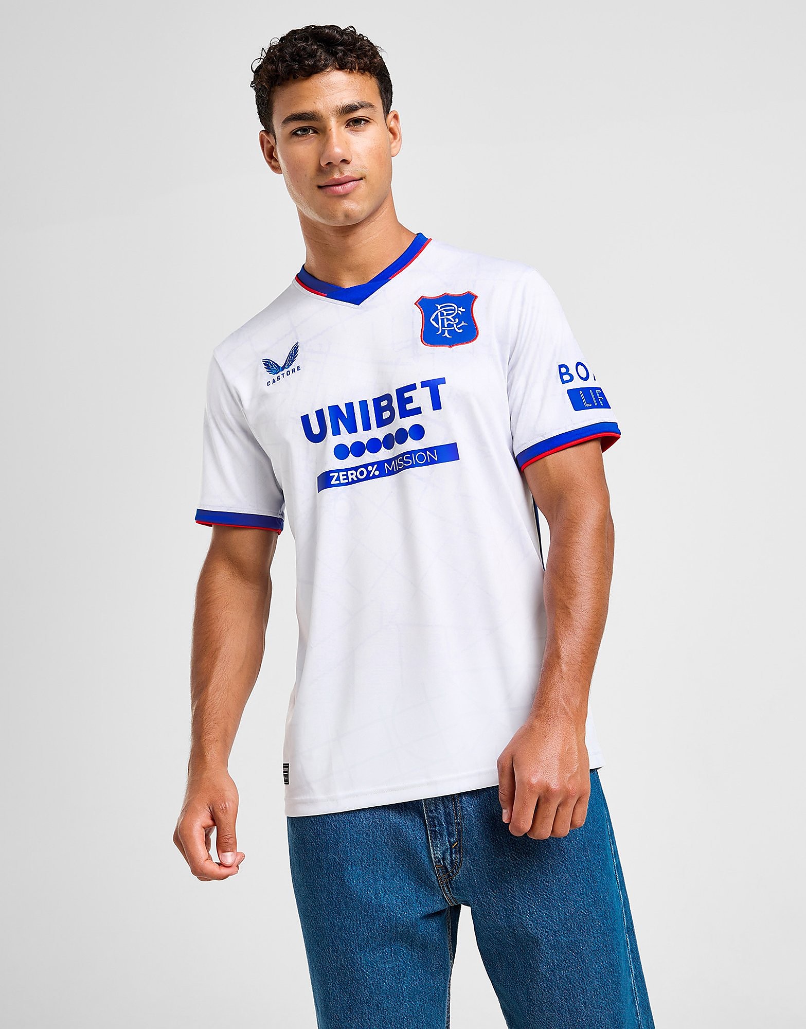 Castore Rangers FC 2024/25 Away Shirt - White, White