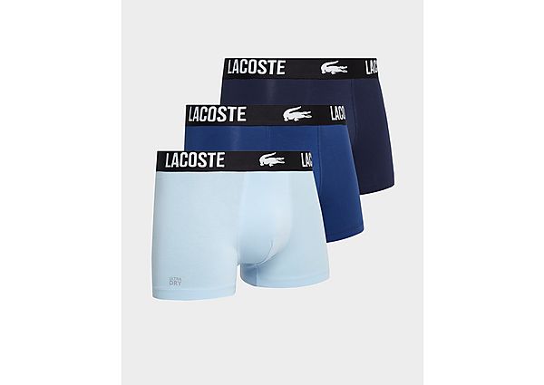 Lacoste 3 Pack Boxers Heren Blue- Heren Blue