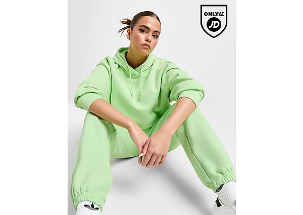 Adidas Originals Essential Overhead Hoodie Green- Dames Green