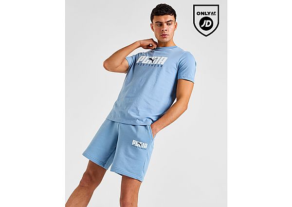 Puma Sportswear Shorts Blue- Heren Blue