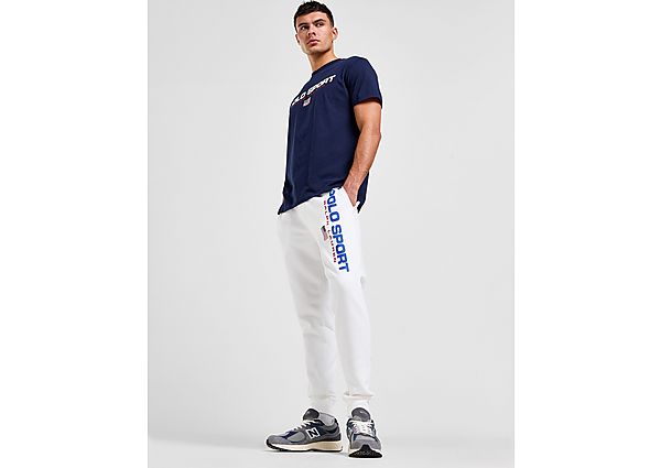 Polo Ralph Lauren Logo Fleece Joggers - Mens, White