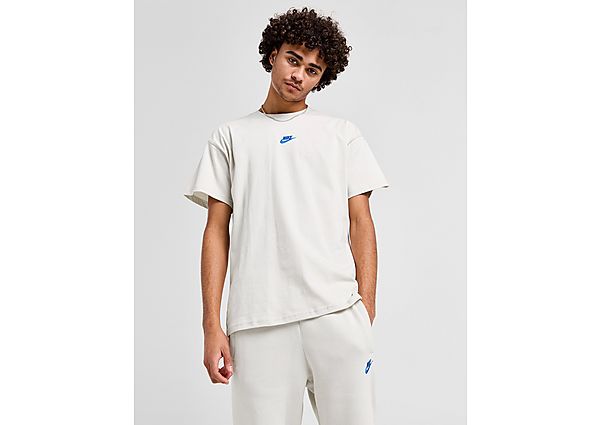 Nike Club T-Shirt White- Heren White