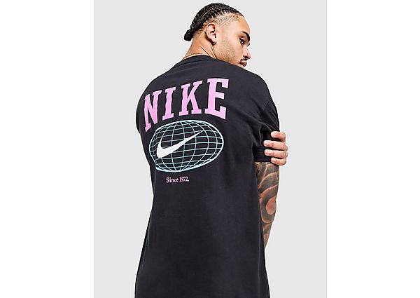 Nike Globe T-Shirt Black- Heren Black