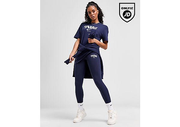 Nike Energy Leggings Navy- Dames Navy