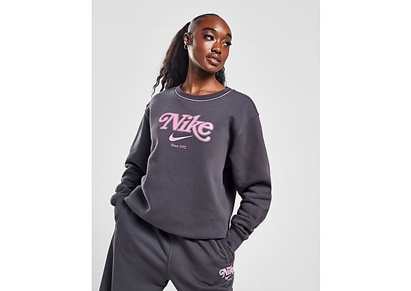 Nike Sportswear Fleece Crew Ef Sweatshirts Dames anthracite maat: XS beschikbare maaten:XS S M L XL