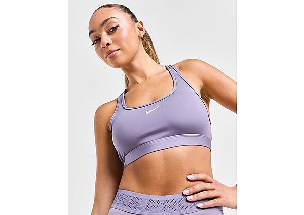 Nike Training Swoosh Sport Bh Dames Purple- Dames Purple