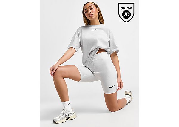 Nike Core Swoosh Cycle Shorts Grey- Dames Grey