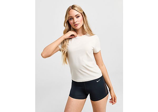 Nike Essential Sportswear Chill Knit T-Shirt White- Dames White