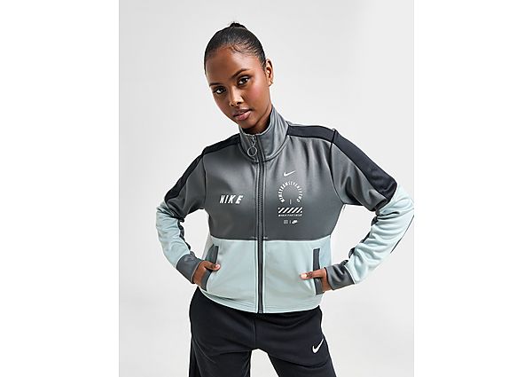Nike Street Full Zip Track Top Grey- Dames Grey