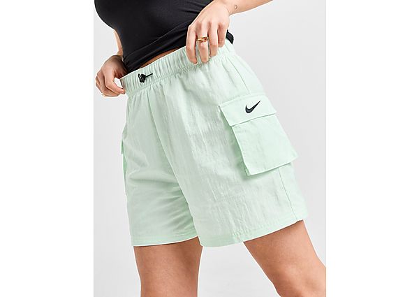 Nike Essential Woven Cargo Shorts Green- Dames Green