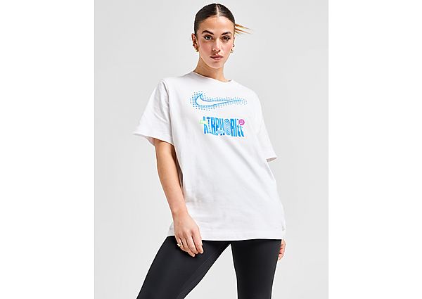 Nike T-shirt met graphic voor dames Sportswear White- Dames White