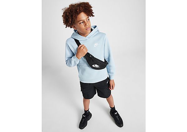 Nike Hoodie voor kids Sportswear Club Fleece Light Armoury Blue White- Dames Light Armoury Blue White