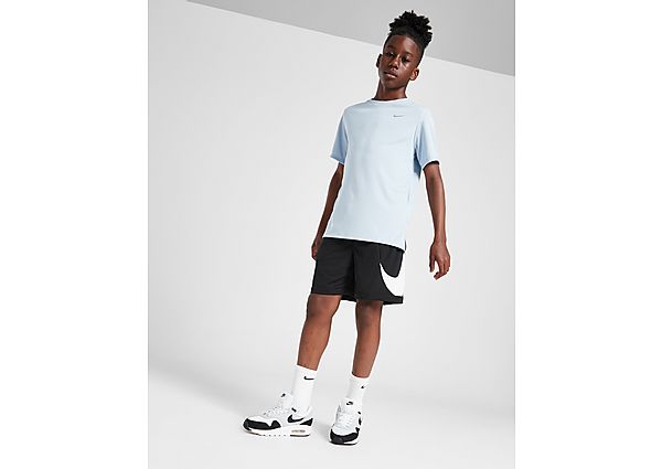 Nike Basketball Swoosh Shorts Junior Black Kind Black