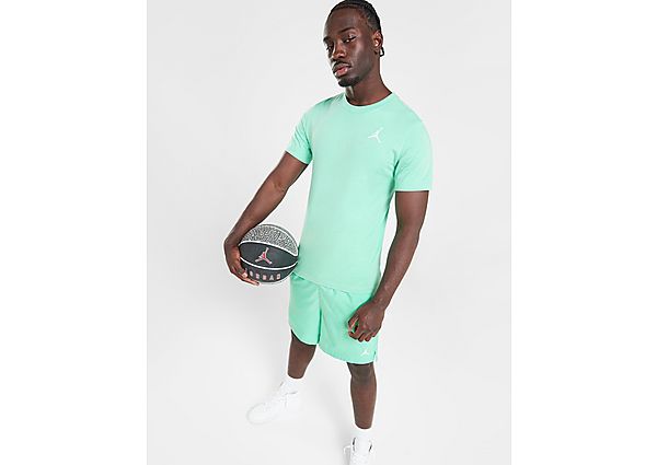 Jordan Jumpman Emb Shortsleeve Crew T-shirts Heren emerald rise white maat: XL beschikbare maaten:S M L XL