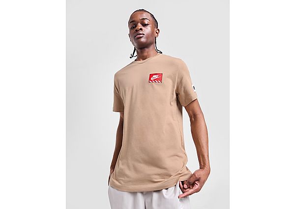 Nike Air Box Robot T-Shirt Brown- Heren Brown