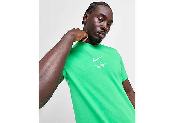 Nike Swoosh T-Shirt Green- Heren Green